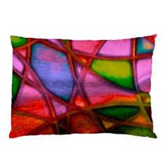 Imposant Abstract Red Pillow Cases