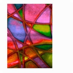 Imposant Abstract Red Large Garden Flag (two Sides)