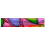 Imposant Abstract Red Flano Scarf (Small)  Back