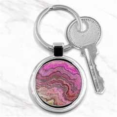 Keep Calm Pink Key Chains (round) 