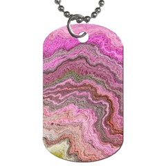 Keep Calm Pink Dog Tag (one Side)