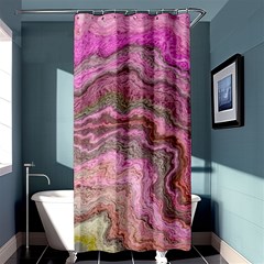 Keep Calm Pink Shower Curtain 36  X 72  (stall) 