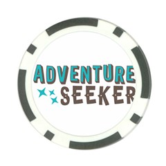 Adventure Seeker Poker Chip Card Guards