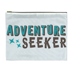 Adventure Seeker Cosmetic Bag (xl) by CraftyLittleNodes