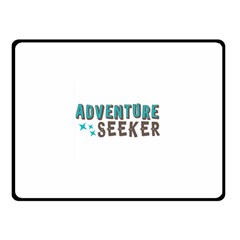 Adventure Seeker Double Sided Fleece Blanket (small)  by CraftyLittleNodes