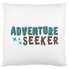 Adventure Seeker Standard Flano Cushion Cases (one Side) 