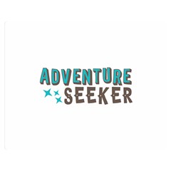 Adventure Seeker Double Sided Flano Blanket (medium) 