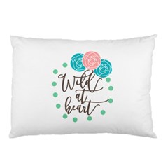 Wild At Heart Flowers Pillow Cases