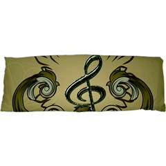 Decorative Clef With Damask In Soft Green Samsung Galaxy Nexus S I9020 Hardshell Case by FantasyWorld7