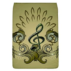 Decorative Clef With Damask In Soft Green Flap Covers (l) 