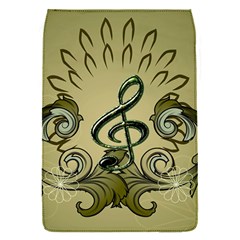 Decorative Clef With Damask In Soft Green Flap Covers (s)  by FantasyWorld7