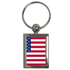 Usa1 Key Chains (rectangle) 