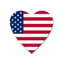 Usa1 Heart Magnet