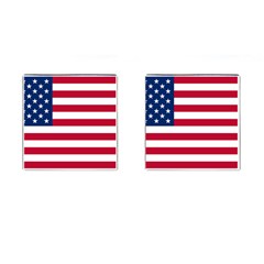 Usa1 Cufflinks (square) by ILoveAmerica