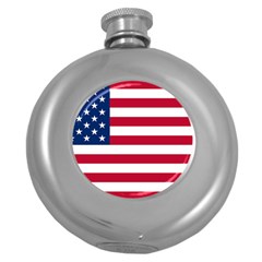 Usa1 Round Hip Flask (5 Oz)