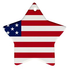 Usa1 Star Ornament (two Sides)  by ILoveAmerica