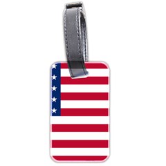 Usa1 Luggage Tags (two Sides)