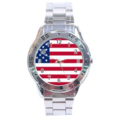 Usa1 Stainless Steel Men s Watch