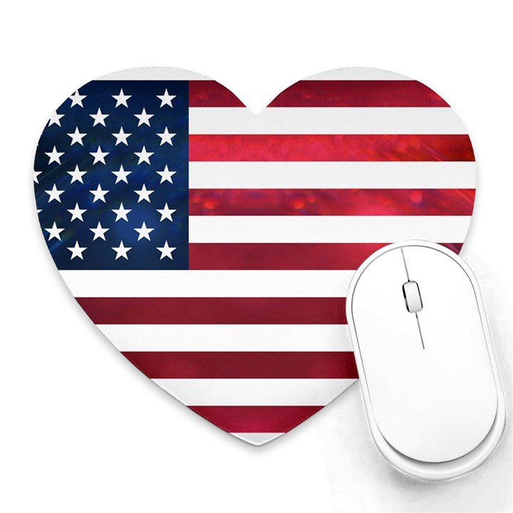 Usa2 Heart Mousepads