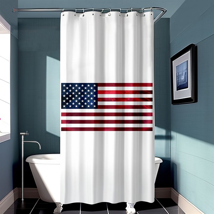 Usa2 Shower Curtain 36  x 72  (Stall) 