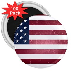 Usa3 3  Magnets (100 Pack)