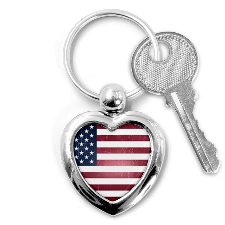 Usa3 Key Chains (Heart) 