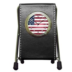 Usa3 Pen Holder Desk Clocks