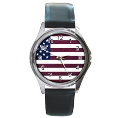 Usa4 Round Metal Watches