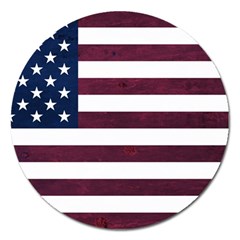 Usa4 Magnet 5  (round)