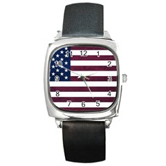 Usa4 Square Metal Watches