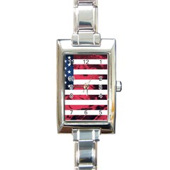 Usa5 Rectangle Italian Charm Watches