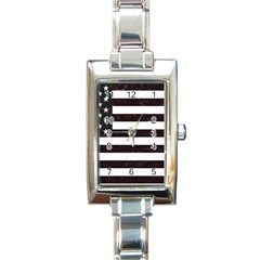 Usa6 Rectangle Italian Charm Watches