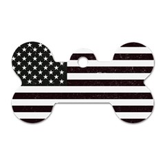 Usa6 Dog Tag Bone (one Side)