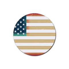 Usa7 Rubber Coaster (round) 