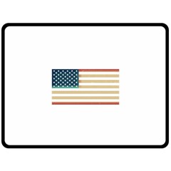 Usa7 Double Sided Fleece Blanket (large) 