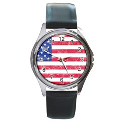 Usa8 Round Metal Watches