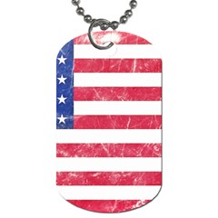 Usa8 Dog Tag (one Side)