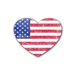 Usa8 Heart Coaster (4 Pack) 