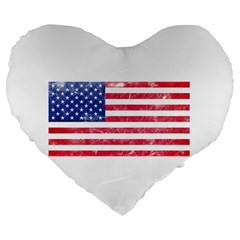 Usa8 Large 19  Premium Heart Shape Cushions