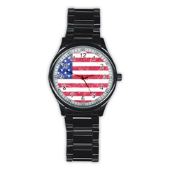 Usa8 Stainless Steel Round Watches