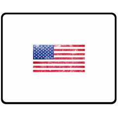 Usa8 Double Sided Fleece Blanket (medium) 