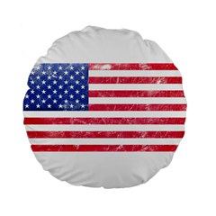 Usa8 Standard 15  Premium Flano Round Cushions