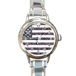 Usa9 Round Italian Charm Watches Front