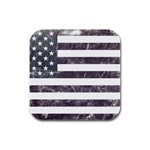 Usa9 Rubber Square Coaster (4 pack)  Front