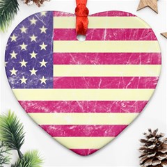 Usa99 Heart Ornament (2 Sides)