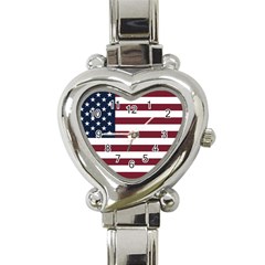 Usa999 Heart Italian Charm Watch