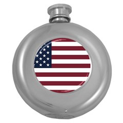 Usa999 Round Hip Flask (5 Oz)