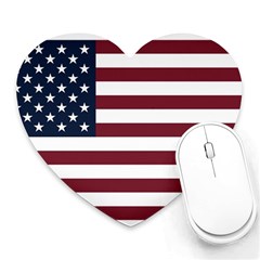 Usa999 Heart Mousepads by ILoveAmerica