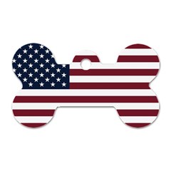 Usa999 Dog Tag Bone (one Side)