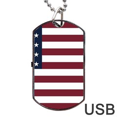 Usa999 Dog Tag Usb Flash (two Sides) 